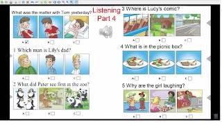 Movers 3 Test 2 Part 4