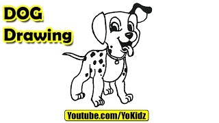 Yes, this is an easy tutorial to learn how draw dog for kids. do you
want drawing? if then are at right place and in the video...