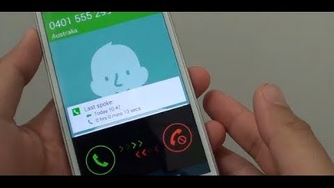 Samsung Galaxy S5: How to Answer / Reject a Call With Voice Command