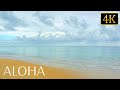 【ハワイの海の音】透明な白群色の海と波の音に癒される｜睡眠・リラックス・瞑想｜自然音２時間・4K映像 Serene Ocean Waves for Deep Relaxation