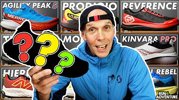 MY CURRENT RUNNING SHOE ROTATION | Road shoes and trail shoes | Run4Adventure