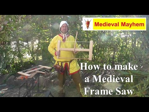 Building Medieval Furniture and Medieval Ropes - Blackwolf Caravan