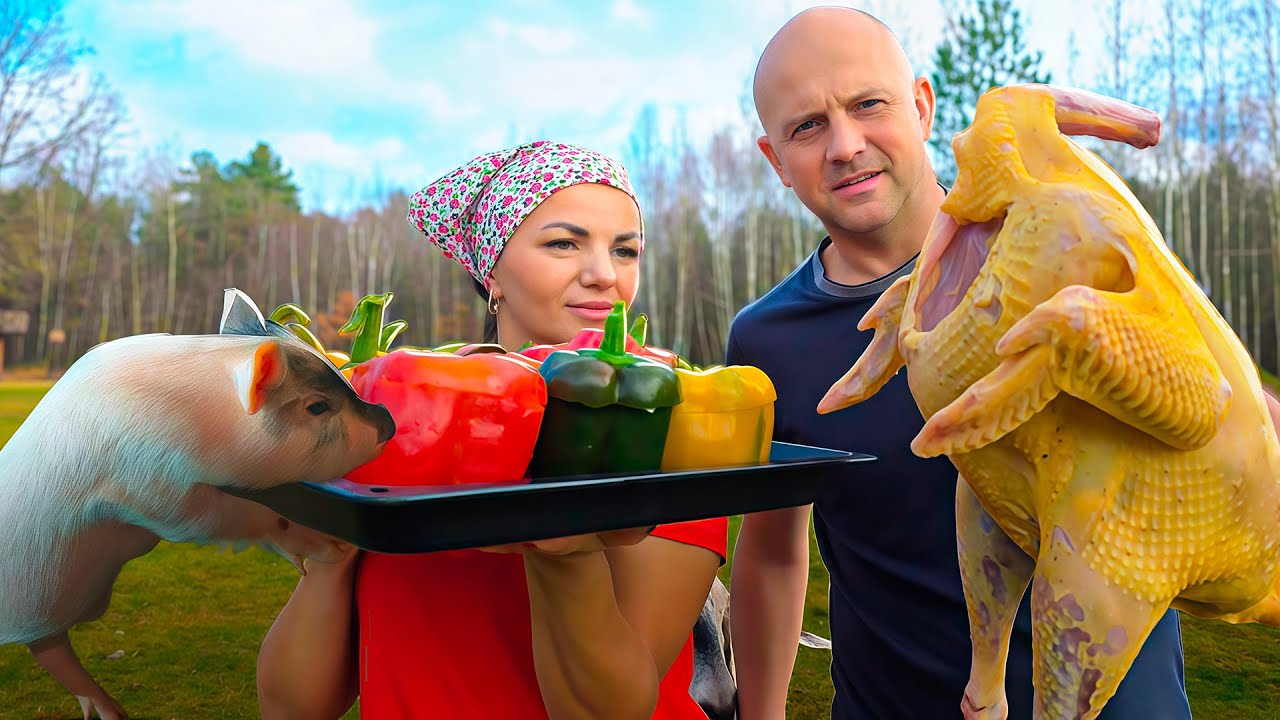 Жизнь наполненная радостью и печалью. Пополнение и потери в хозяйстве. Осеннее блюдо с огорода.