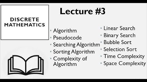 Lecture 3: Algorithm, Pseudocode, Searching, Sorting, Complexity of Algorithm in Urdu or Hindi