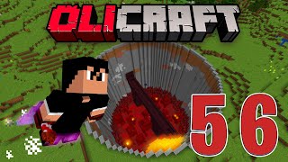 CAVEI UM BURACO GIGANTESCO E TRANSFORMEI O OVERWORLD NO NETHER NO MINECRAFT #56