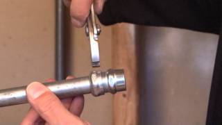 Combination Coupling: 1" Rigid to EMT Conversion Coupling RTE100
