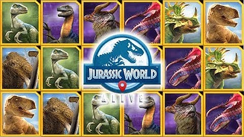 ALL EPIC RAID BOSSES DEFEATED (JURASSIC WORLD ALIVE)