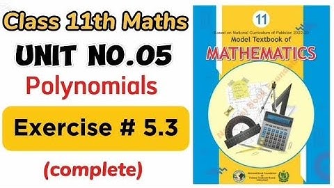 class 11 maths chapter 5 exercise 5.3  | ex 5.3 class 11 | 5.3 maths class 11 | NBF | waqaracademy2