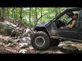 Toyota 4runner smooth rock crawler climb 1st gen