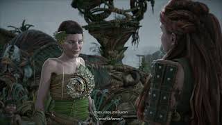 Horizon forbidden west PS5  sexy Aloy and good looking NPC