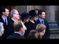 Danish Royal Family attend funeral of Mærsk Mc-Kinney Møller (2012)