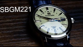 Grand Seiko GMT SBGM221: An Intimate look