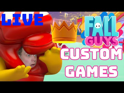🔴 LIVE - THESE CUSTOM FALL GUYS GAMES ARE SO GOOD! EVERYONE IS WELCOME!