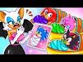 Who Is The Best Mommy?! - Rouge Mommy Love Sonic Junior - Sonic the Hedgehog 2 Animation