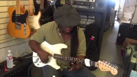 Regi Wooten plays the Lok-N-Roll compensated locking nut