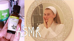 ASMR Natural skincare routine W/ Carbon coco teeth whitening