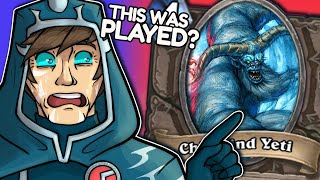 Magic Player Tries To Rate Classic Hearthstone Cards w\/ @covertgoblue