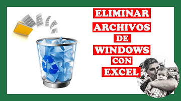 ELIMINAR ARCHIVOS 🚮 con Excel de forma masiva. Curso de Excel Experto