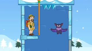 PULL HIM OUT - Level 75 - 107 walkthrough (Puzzle pin obstacle gameplay)