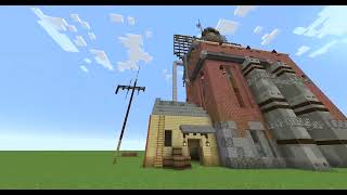 Diseño de fabrica en Minecraft