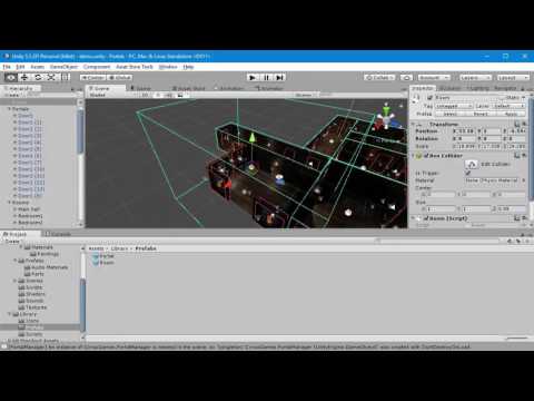 Unity 3D: Portal Occlusion Library - How To