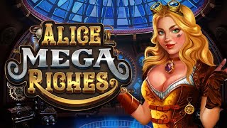 Alice Mega Riches slot by Wizard Games | Gameplay + Free Spin Feature screenshot 2