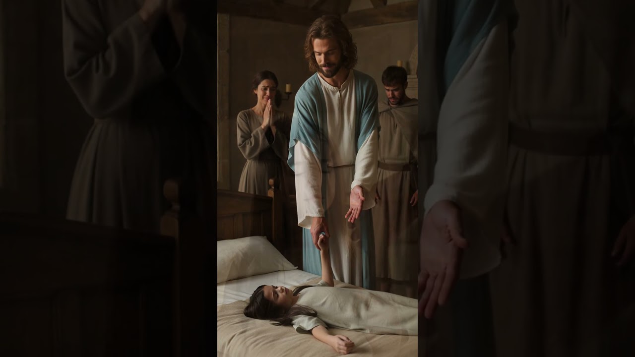 Jesus Brings a Young Girl Back to Life | Emotional Bible Miracle