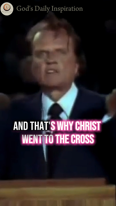 YOU CANNOT WORK YOUR WAY TO HEAVEN | Billy Graham Shorts #heaven #billygrahamshorts