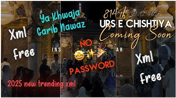 Khawaja Garib Nawaz🙌🔥:-Video Editing Tutorial Alight Motion//Khawja Garib Nawaz ||XML Video Editing 