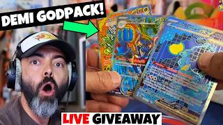 🔴 Giving Away Pokemon Cards LIVE to subs! (MONDAY MADNESS!)