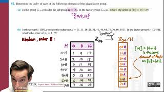 301.10 Factor Groups Stream (Brief)