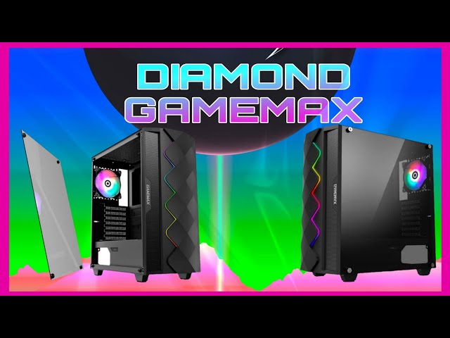 GABINETE GAMEMAX DIAMOND UNBOXING E REVIEW COMPLETO 