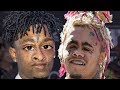 Lil Pump & 21 Savage Get Weird on the Red Carpet