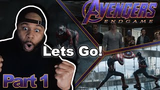 My FIRST TIME Watching AVENGERS: ENDGAME!! (Part One)