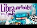 LIBRA ! TRIUNFA EL AMOR, SUS SENTIMIENTOS SON SINCEROS! del 1 al 15 de AGOSTO 2021