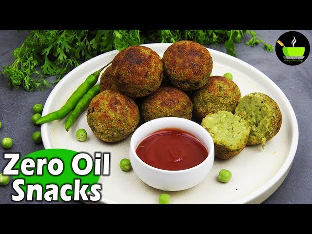 Zero Oil Snacks Recipes | Evening Snack Without Oil | Snacks Recipe | Tea Time Easy Snack | She Cooks