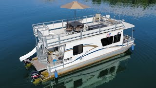 2004 Myacht 12 x 35 Pontoon Houseboat on Norris Lake TN  SOLD!