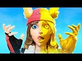 I unlocked GOLD SKYE... this HAPPENED! (Fortnite)