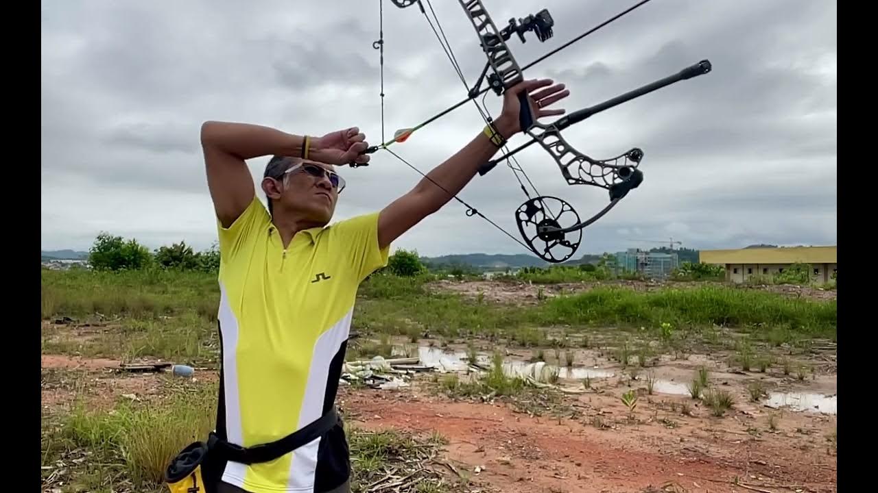 MY Mathews V3X with 12” stabilizer in slow mo YouTube
