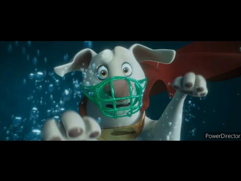 dc league of super pets: underwater scene (deleted scene)