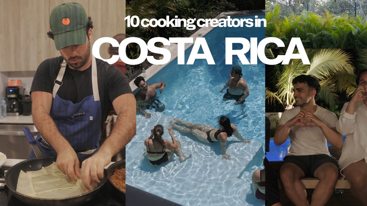 We Brought 10 Cooking Creators To Costa Rica For A Week - YouTube