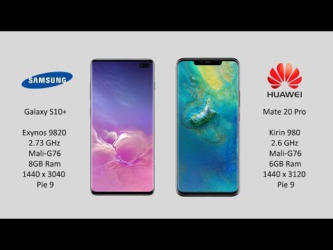 Samsung Galaxy S10+ vs Huawei Mate 20 Pro: Antutu Benchmark