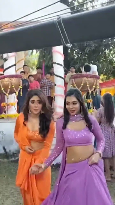 shivangi joshi | bekaboo shooting scene with Zain imam | BTS | #youtube #millionviews #viral #love