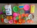 Diy unboxing kitchen Set l kitchen plastic set | mini cooking Kitchen set 01