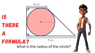 How to Find the Radius of a Circle inside of a Trapezoid Guide
