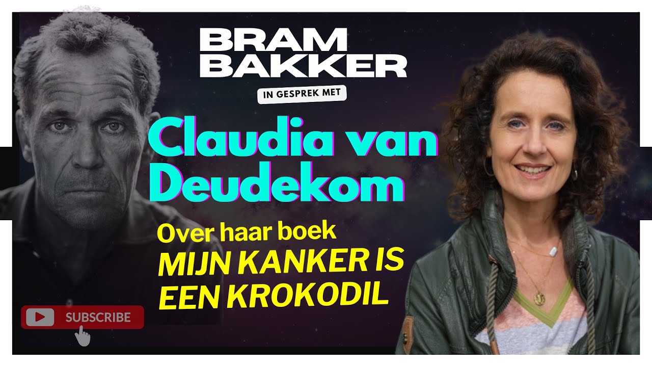 Claudia van Deudekom over haar boek "MIJN KANKER IS EEN KROKODIL