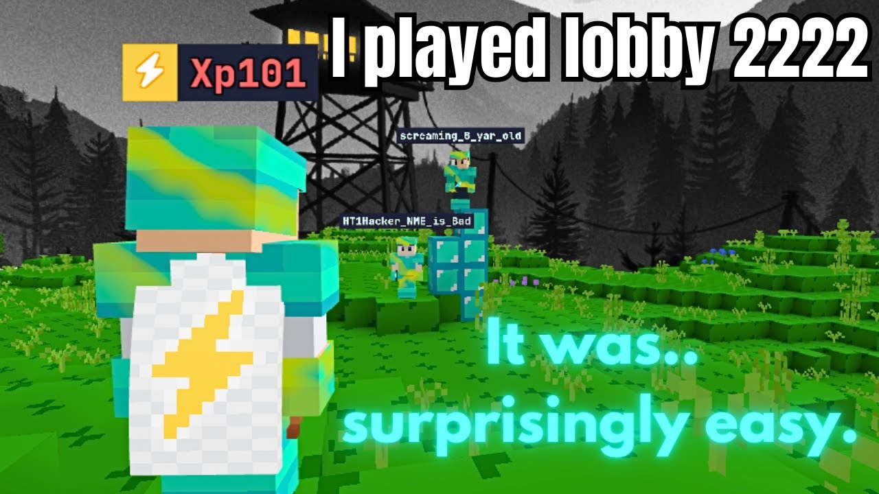 I destroyed lobby 2222 day 1!