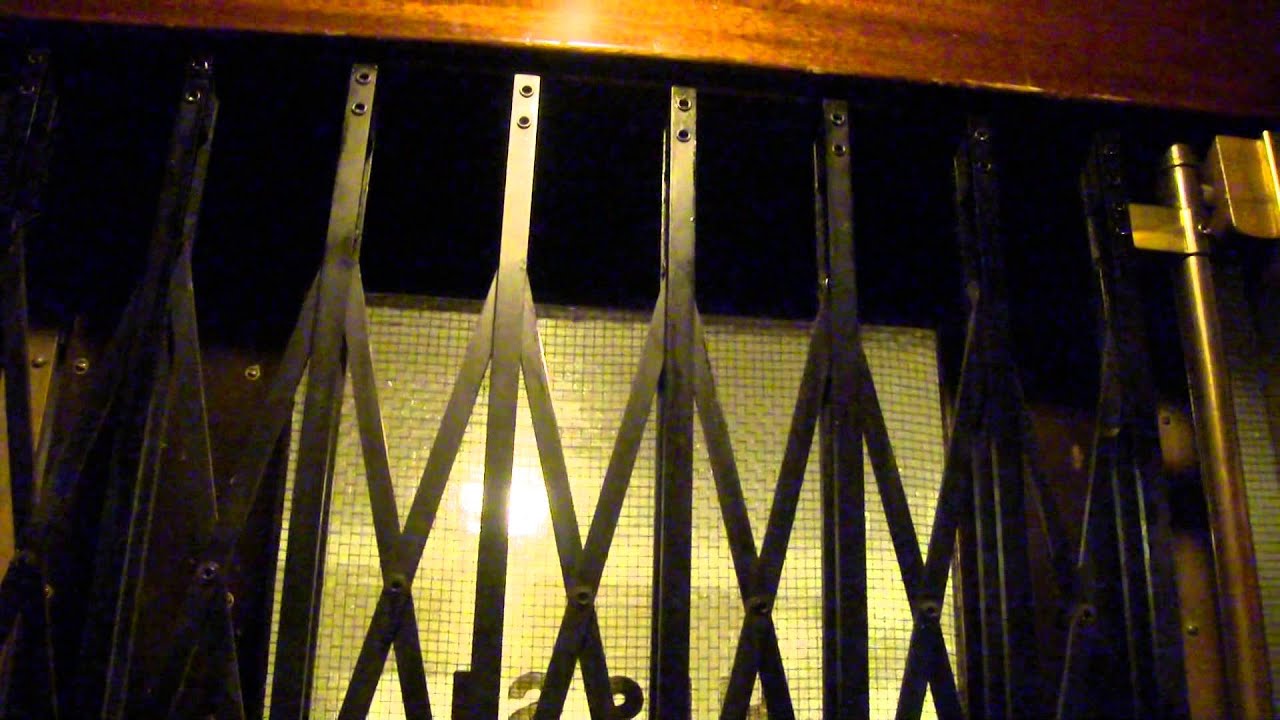 Amazing 1928 KONE Gated Traction Elevator Lift WTC Helsinki Finland 