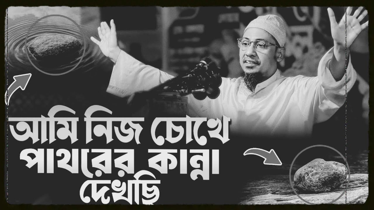 আমি নিজ চোখে পাথরের কান্না দেখছি  || আনিসুর রহমান আশরাফী নতুন ওয়াজ || Anisur Rahman Ashrafi Waz