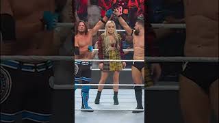 Liv Morgan, Finn Bálor and AJ Styles join hands #Short Resimi